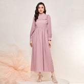 Elegant Stitching Tassel High Waist Dress